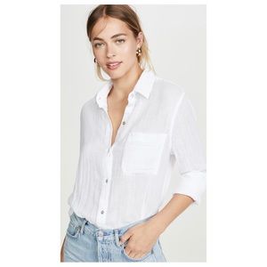 Rails NWT White Ellis Shirt ✨ Size XL